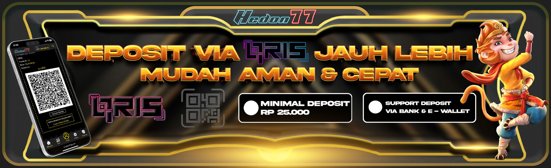 DEPOSIT QRIS LEBIH MUDAH