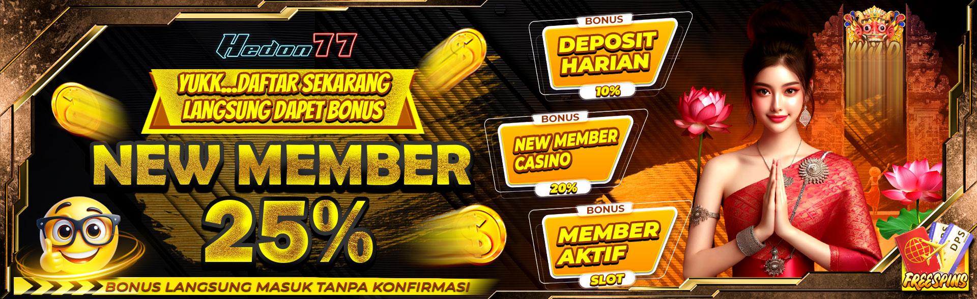 Hedon77 : Menang Di Link Situs Slot88 Slot Gacor Hari Ini Terpercaya