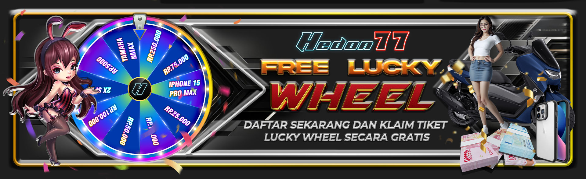 Lucky Wheels Hedon77