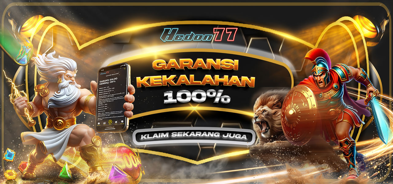 GARANSI KEKALAHAN 100%